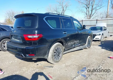 2023 Nissan Armada Sl 2Wd z USA, uszkodzony, nr VIN JN8AY2BA9P9401927